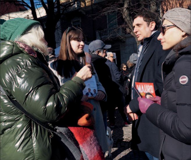 evento di presentazione candidato sindaco Lorenzo Mauro